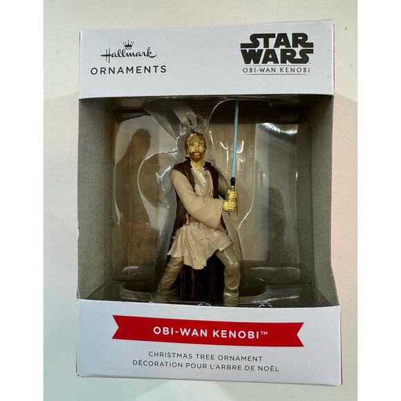 Hallmark Star Wars Obi-Wan Kenobi Christmas Tree Ornament NEW - Picture 1 of 3